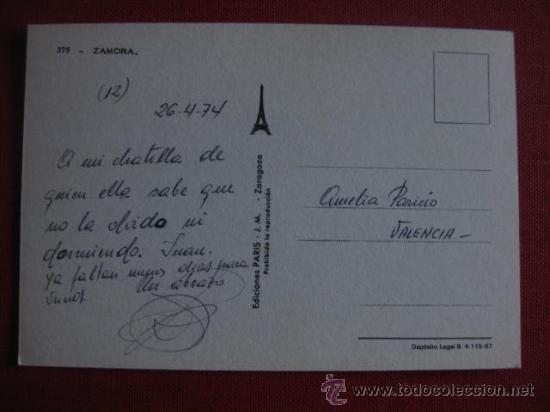 Postales: ZAMORA  - REF. AH - 326 - Foto 2