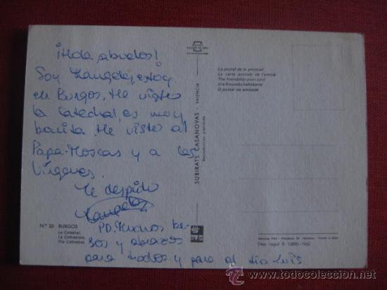 Postales: BURGOS - REF. AH - 302 - Foto 2