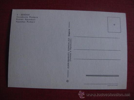 Postales: SEGOVIA  - REF. AH - 297 - Foto 2