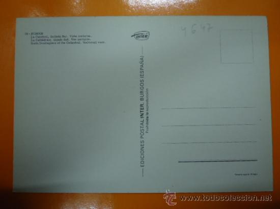 Postales: BURGOS - REF.: S-488 - Foto 2