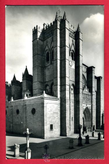 Postales: avila, catedral,     p49434