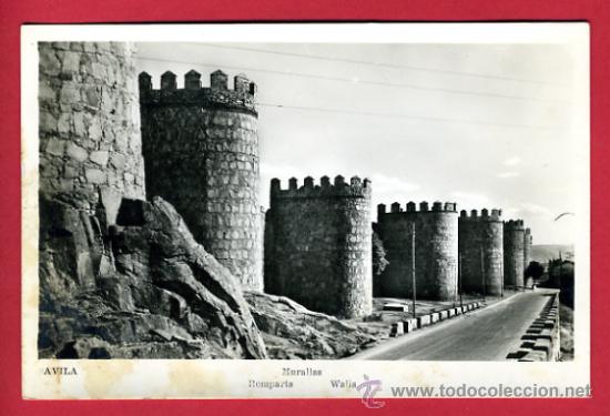 Postales: avila, murallas,     p49435