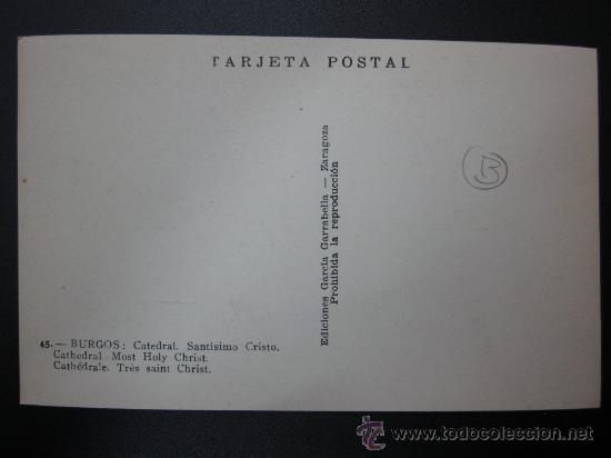 Postales: BURGOS - REF.: S-917 - Foto 2