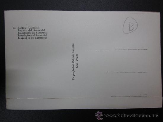 Postales: BURGOS - REF.: S-939 - Foto 2