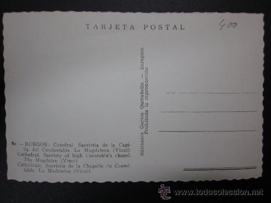 Postales: BURGOS - REF.: S-951 - Foto 2