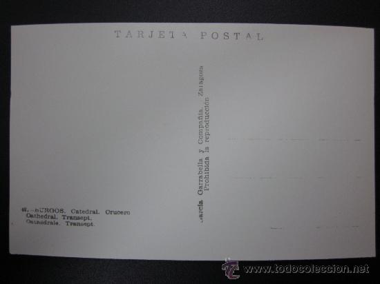 Postales: BURGOS - REF.: T-530 - Foto 2