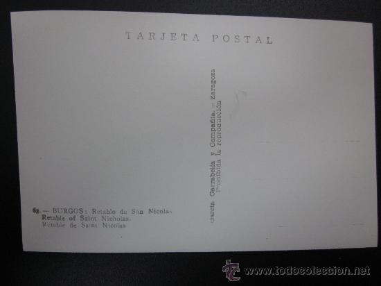 Postales: BURGOS - REF.: T-538 - Foto 2