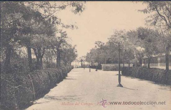 Cartoline: MEDINA DEL CAMPO (VALLADOLID).- PASEO DE SIMON RUIZ