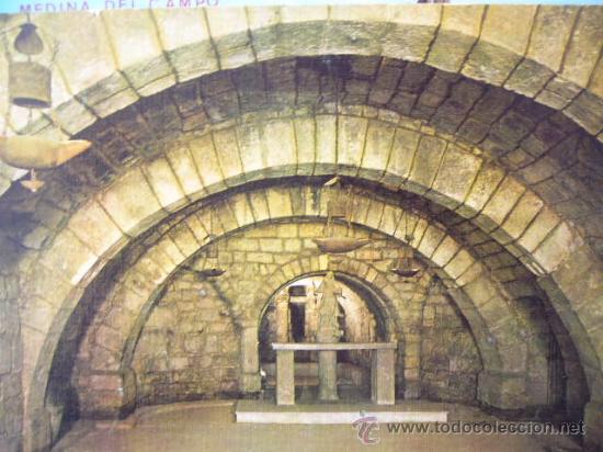 Postales: CRIPTA DE S. ANTOLIN.  PALENCIA.   CIRCULADA. - Foto 1
