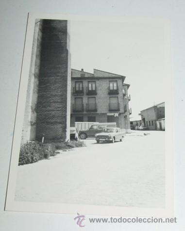 Postales: ANTIGUA FOTOGRAFIA DE AREVALO - AVILA - MIDE 10,7 X 7,5 CMS.