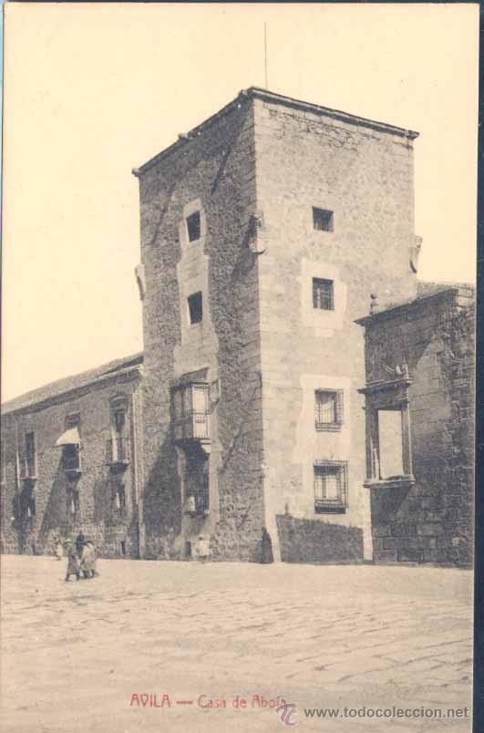 Postales: &Aacute;VILA.-CASA DE ABO&Iacute;N