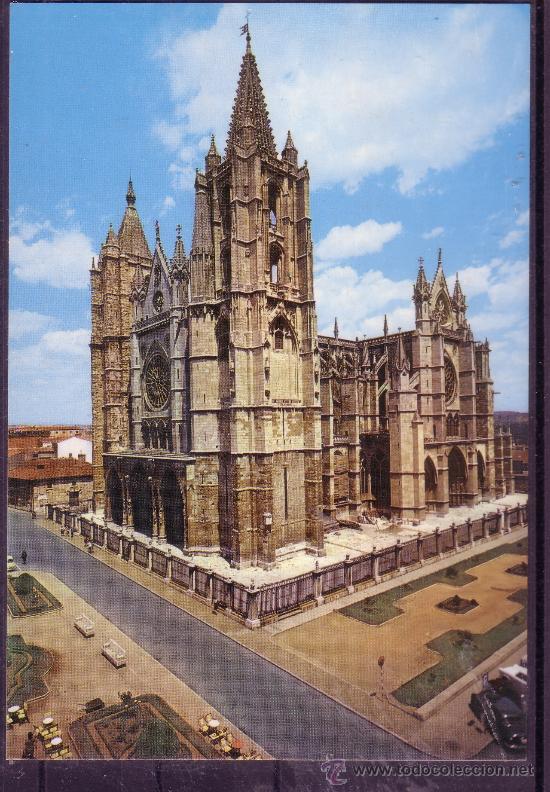 Postales: LEON - CATEDRAL