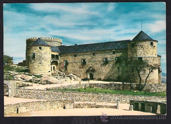 Postales: 1 POSTAL  ** N&ordm; 9 CASTILLOS DE ESPA&Ntilde;A DE LAS NAVAS DEL MARQUES -- AVILA ** A&Ntilde;O 1965