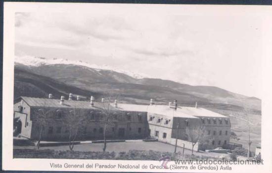 Postales: &Aacute;VILA.- VISTA GENERAL DEL PARADOR NACIONAL DE GREDOS (SIERRA DE GREDOS)
