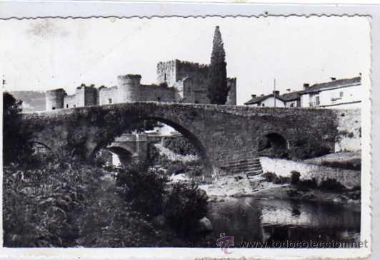 Postales: Avila. Arenas de San Pedro. Puente Romano. Foto Serrano. Circulada.