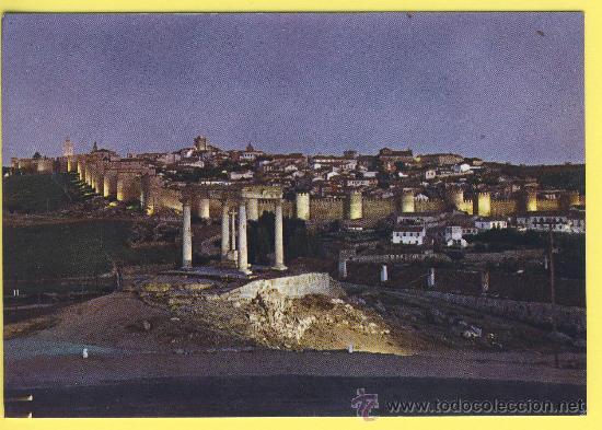 Postales: postal-avila -publicitaria de confiteria iselma.-fisa ind.graficas - P-O921