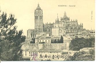 Postales: 7-esp434. Postal Segovia. Catedral - Foto 1