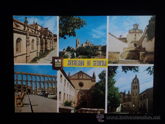 Postales: RECUERDO DE SEGOVIA. DOMINGUEZ. SIN CIRCULAR - Foto 1