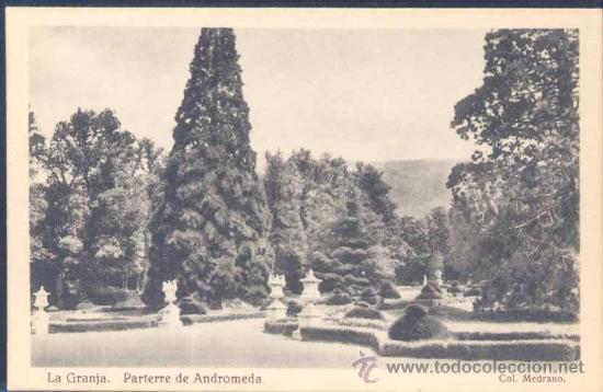 Postales: LA GRANJA (SEGOVIA).- PARTERRE DE ANDR&Oacute;MEDA