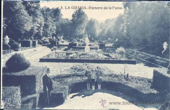 Postales: LA GRANJA (SEGOVIA).- PARTERRE DE LA FAMA