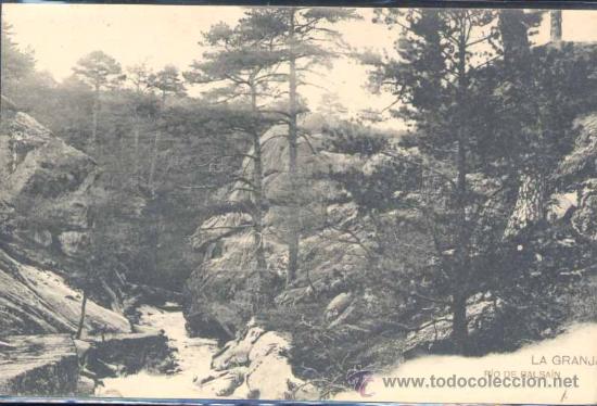 Postales: LA GRANJA (SEGOVIA).- R&Iacute;O DE BALSA&Iacute;N