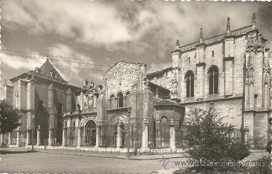 Postales: LEON, BASILICA DE SAN ISIDORO. ED. GARCIA GARRABELLA N&ordm; 51