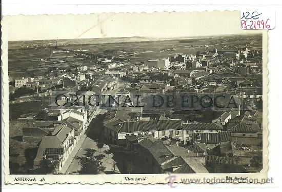 Postales: (PS-21996)POSTAL DE ASTORGA-VISTA PARCIAL