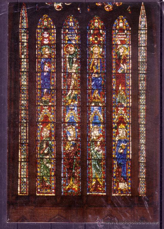 Postales: LEON - CATEDRAL - VENTANAL ALTO DEL PRESVITERIO