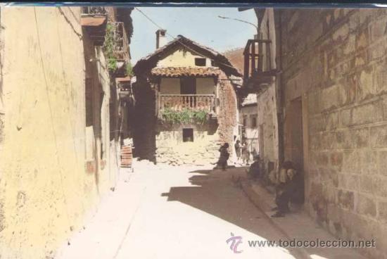Postales: LA ADRADA (ÁVILA).- VISTA DE UNA CALLE