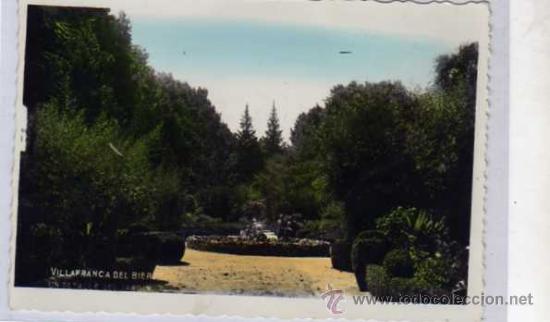 Postales: Villafranca del Bierzo. Leon. Serie Villafranca Antigua n&ordm;7. Detalle del jardin. Ed. Arribas.