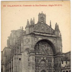 Postales: BONITA POSTAL - SALAMANCA - CONVENTO DE SAN ESTEBAN (SIGLO XV - XVI)