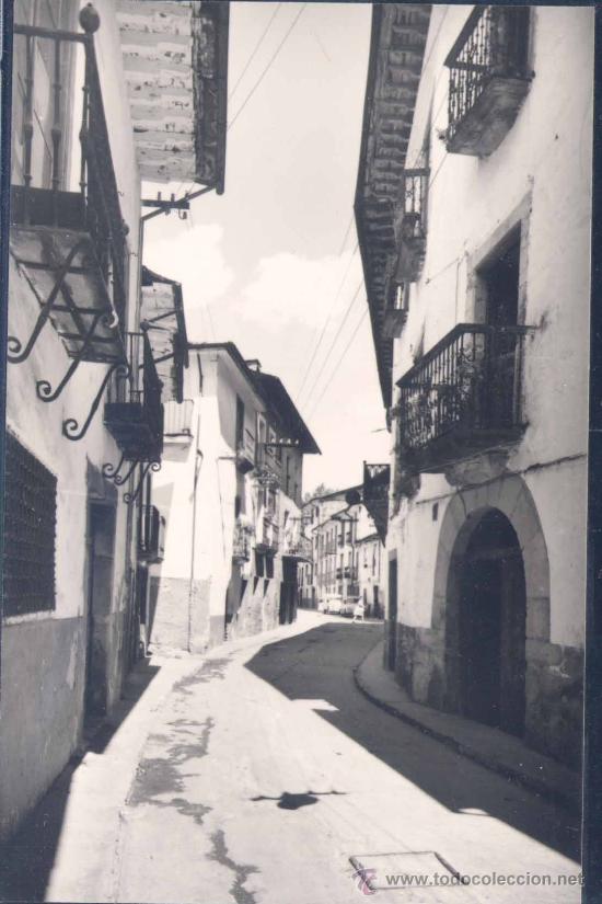 Postales: VILLAFRANCA DEL BIERZO (LE&Oacute;N).- CALLE DEL AGUA