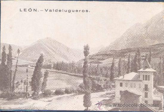 Postales: VALDELUGUEROS (LE&Oacute;N) - Foto 1