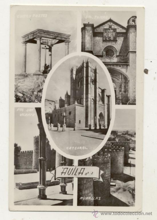 Postales: POSTAL A&Ntilde;OS 60 /// AVILA