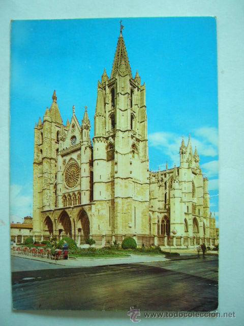 Postales: LEON. ESCRITA Y CIRCULADA