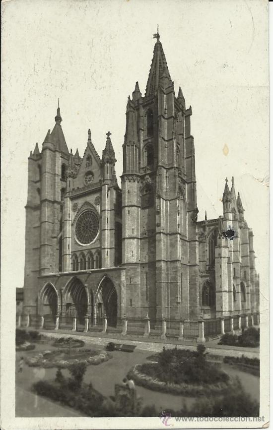 Postales: ANTIGUA POSTAL DE LEON