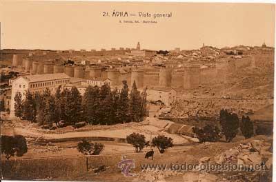 Postales: POSTAL DE AVILA - Vista general