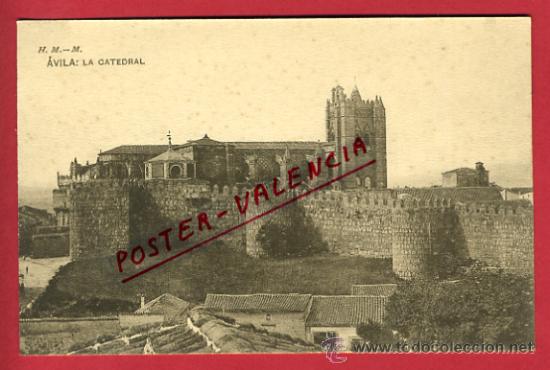 Postales: AVILA, LA CATEDRAL,     P62740 - Foto 1
