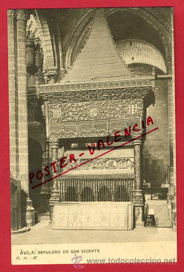 Postales: AVILA, SEPULCRO DE SAN VICENTE,     P62744
