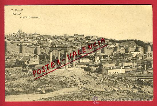 Postales: AVILA, VISTA GENERAL,     P62747