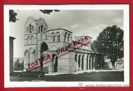 Postales: AVILA, BASILICA DE SAN VICENTE, FACHADAS PRINCIPAL Y MEDIODIA, FOTOGRAFICA,     P62765