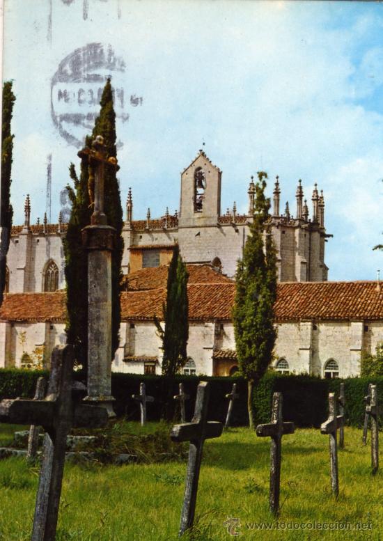 Cartoline: LA IGLESIA VISTA DESDE EL CEMENTERIO N&ordm; 38 ESCRITA CIRCULADA SELLO