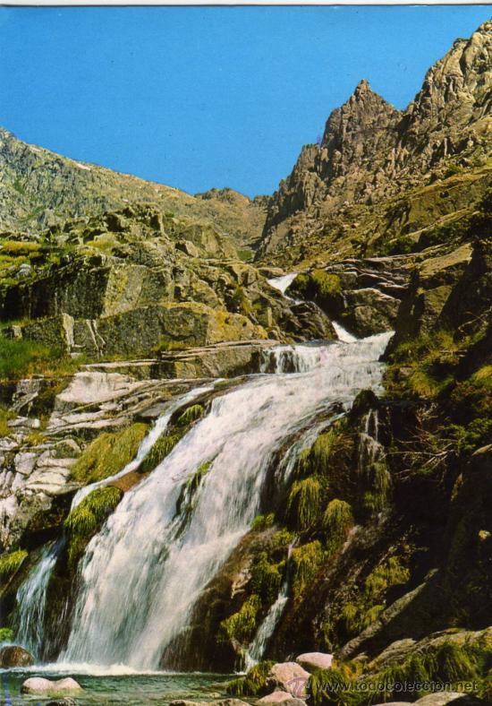 Postales: SIERRA DE GREDOS RIO PELAYO Y LOS GALAYOS F.I.T.E.R. ESCRITA CIRCULADA SELLOS