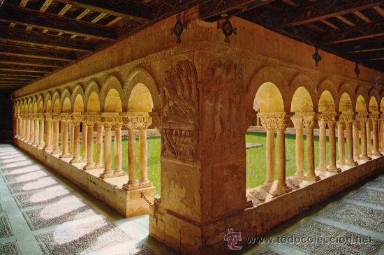 Postales: ABADIA DE SANTO DOMINGO DE SILOS N&ordm; 21 CLAUSTRO ANGULO NORDESTE ESCRITA SIN CIRCULAR