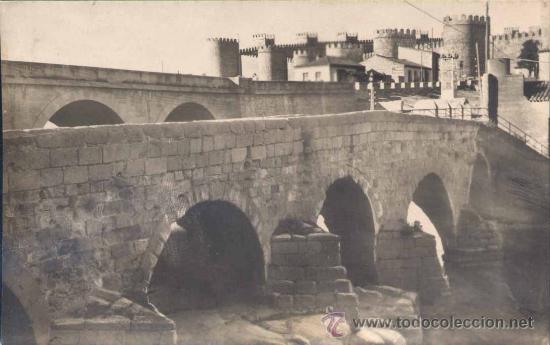 Postales: &Aacute;VILA.- PUENTE ADAJA- POSTAL FOTOGR&Aacute;FICA