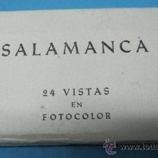 Postales: LIBRO ACORDEON PEQUEÑO DE POSTALES ANTIGUAS DE SALAMANCA-POSTAL ANTIGUA. Lote 27992406