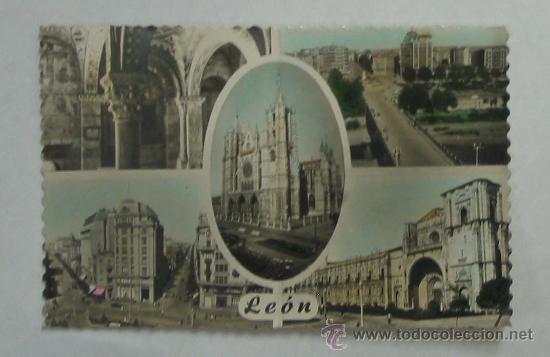 Postales: TARJETA POSTAL LEON