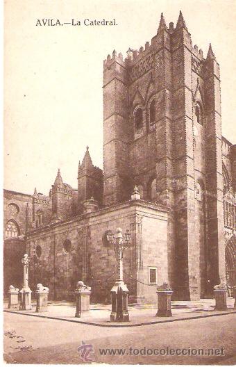 Postcards: TARJETA POSTAL. AVILA. LA CATEDRAL. EDC. H. ROMERO.