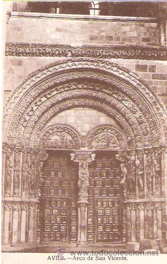 Postcards: TARJETA POSTAL. AVILA. ARCO DE SAN VICENTE. EDC. H. ROMERO.