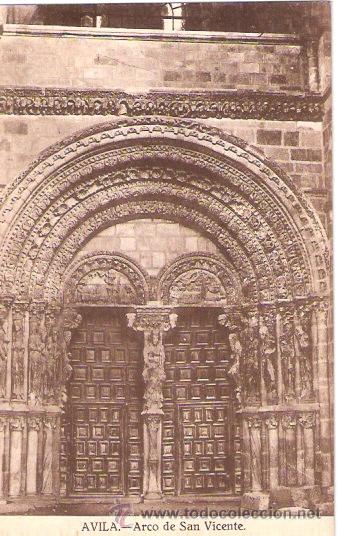Postcards: TARJETA POSTAL. AVILA. ARCO DE SAN VICENTE. EDC. H. ROMERO.